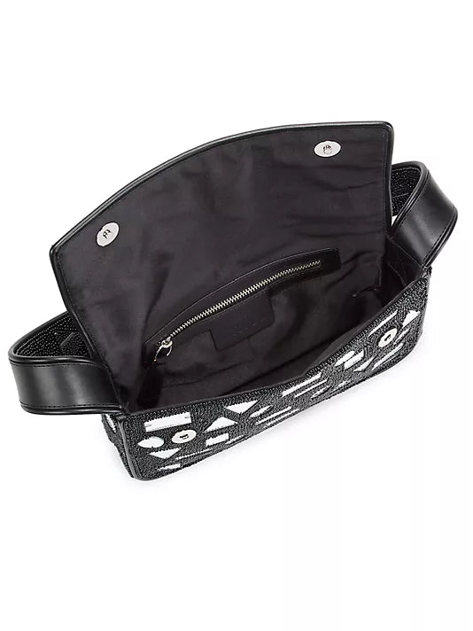 STAUD Tommy Mirrored Bag