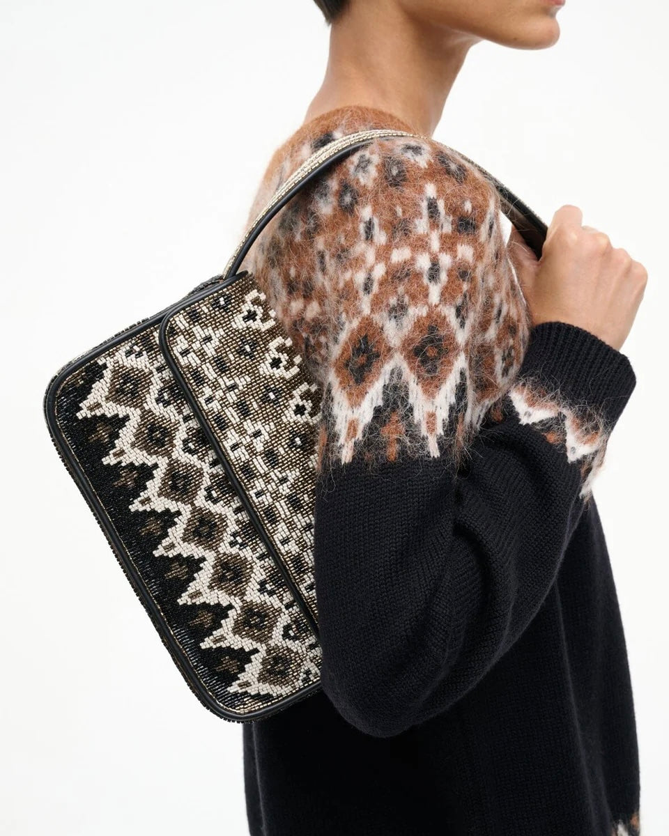 STAUD Tommy Beaded Bag Zermatt