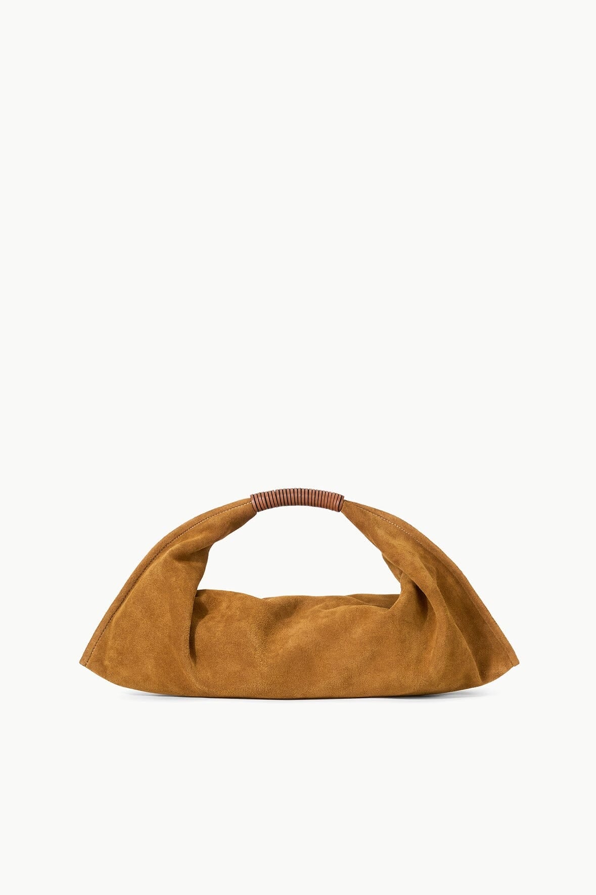STAUD Mini Ronnie Bag Tan Suede