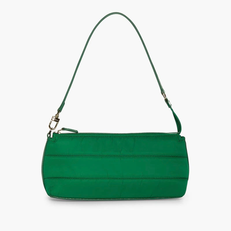 Kaia Nylon Shoulder Bag Green
